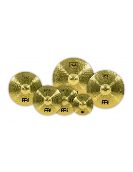 Cymbal set HCS Expanded 10" / 14" / 16" / 18" / 20" - Traditional