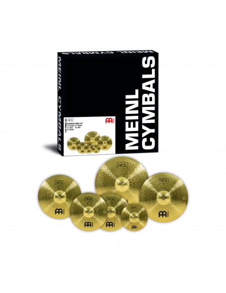 Cymbal set HCS Expanded 10" / 14" / 16" / 18" / 20" - Traditional