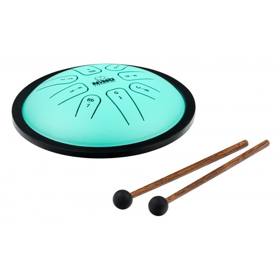 Tongue drum Small 7" 8 notes - Vert