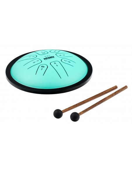 Tongue drum Small 7" 8 notes - Green