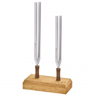 Set of 2 tuning forks Binaural Therapy Gamma 128 and 188 Hz