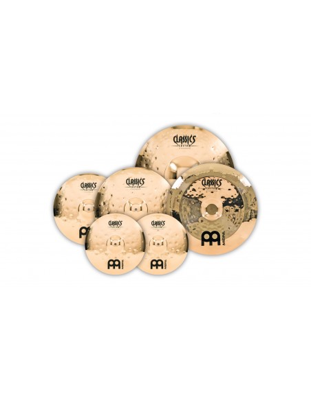 Set de cymbales Classics Custom Extreme Metal 14" / 16" / 18" / 20" et chinoise 18"