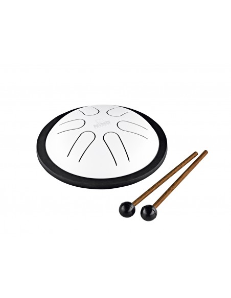 Tongue drum 5,5" 6 notes - Blanc