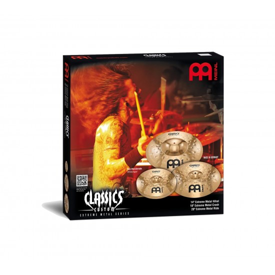 Cymbal set Classics Custom Extreme Metal 14" / 18" / 20" - Brilliant