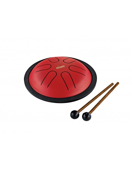 Tongue drum 5,5" 6 notes - Rouge