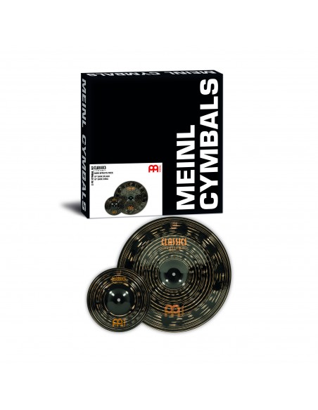 Cymbal set Classics Custom Dark Effects 10" / 18"