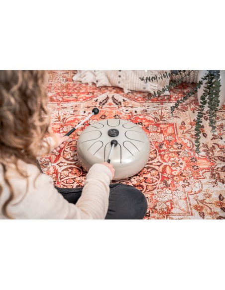 Tongue drum en Sol mineur - Gris