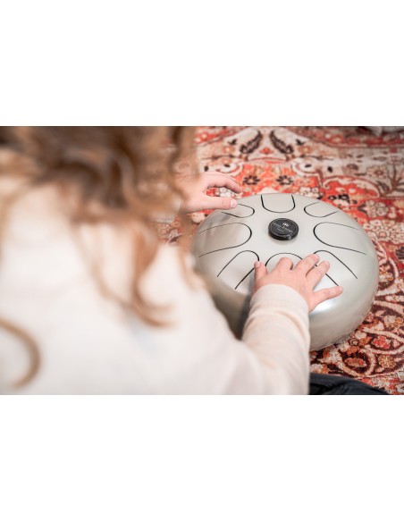Tongue drum en Sol mineur - Gris