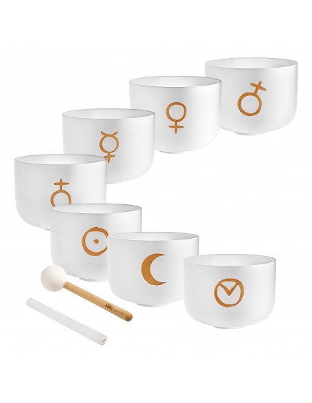 PCSBSETCHA - Crystal singing bowl set