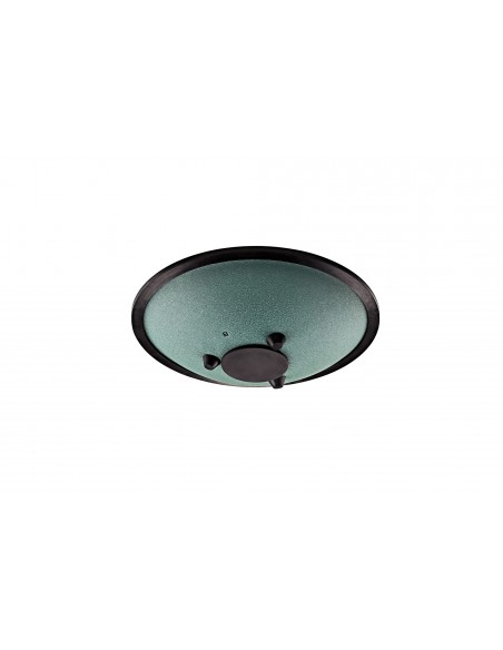 Compact tongue drum in B minor 10" - Dark green