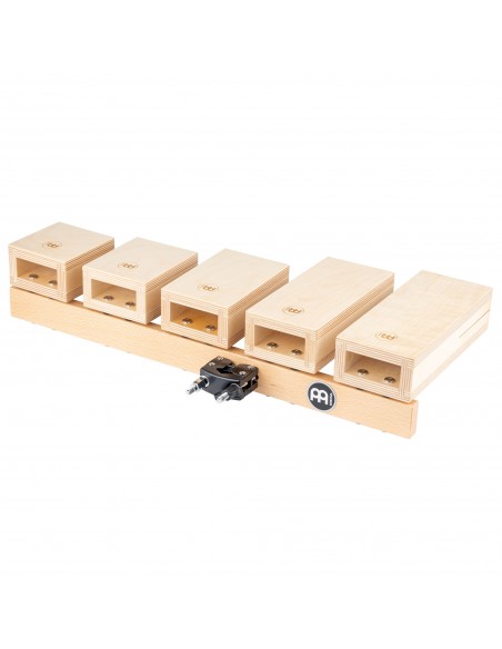 Set of wooden temple blocks
