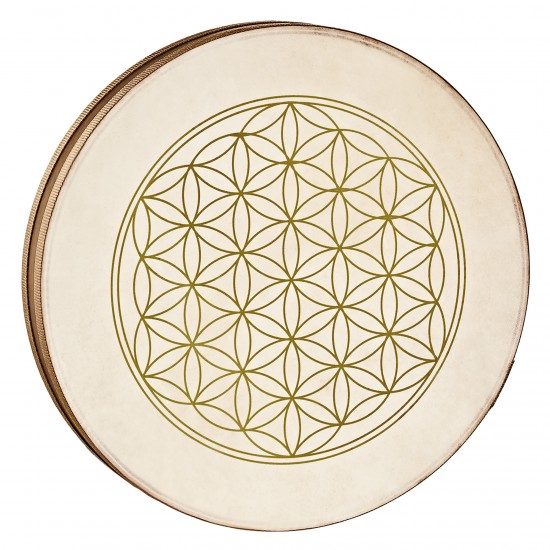 Wave drum 16" - Flower of Life