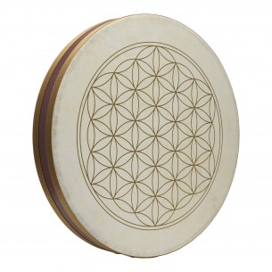 Wave drum 18" - Flower of Life