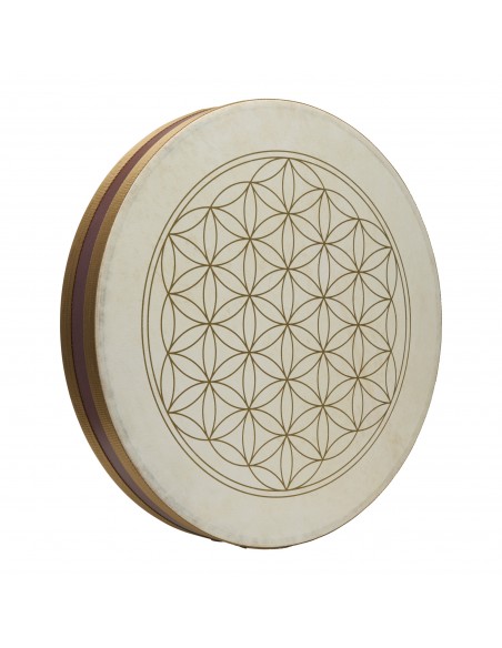 Wave drum 18" - Flower of Life