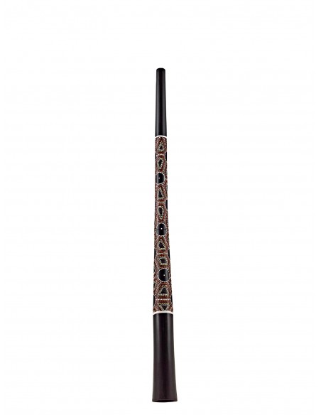 Didgeridoo Sliced Pro in E - Dot painted