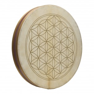 Wave drum 20" - Flower of Life