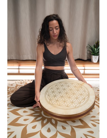 Wave drum 20" - Flower of Life