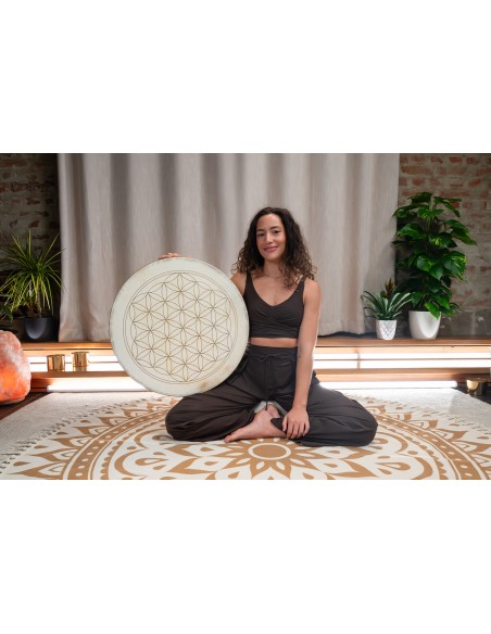 Wave drum 22" - Flower of Life