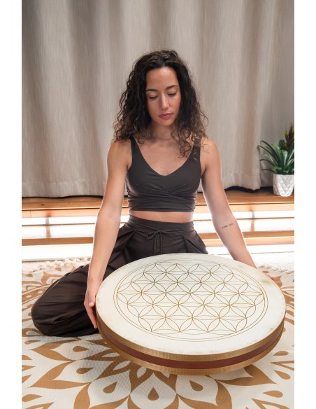 Wave drum 22" - Flower of Life