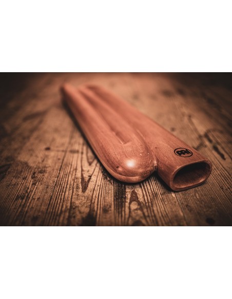 Didgeridoo Pro en forme de Z en Do - Bois naturel