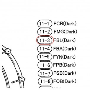 Bass Drum Wood Hoop 18" - Stage Custom SBD618YS - FBL Dark Finish - YAMAHA U0075231