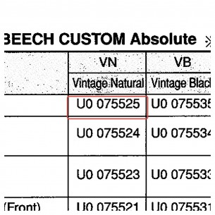 Bass Drum Wood Hoop 24" - Beech Custom Absolute - VN Finish - YAMAHA U0075525