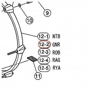 Cercle bois grosse caisse 18" - Rydeen RBD518 - finition GNR - YAMAHA U0075672