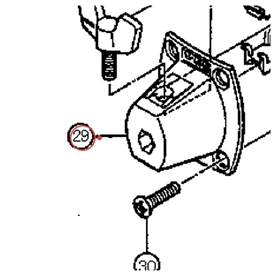 Embase de support de tom TT-Mount - YAMAHA U0112011