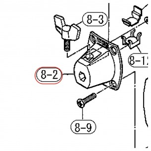 Embase de support de tom v2 (N) - YAMAHA U0112016