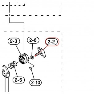 Wing Bolt (L) M8 x 21 - YAMAHA U0123760