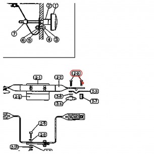 Carriage Bolt M8 x 30 Zinc Plated - Cocktail Drum - YAMAHA U0127020