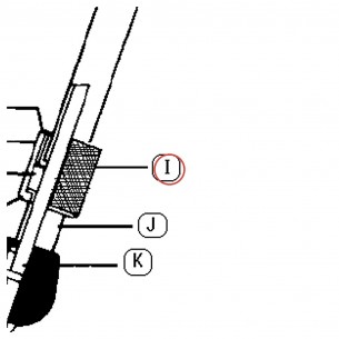 Écrou de fixation de pied de grosse caisse - YD9000 - YAMAHA U0150450