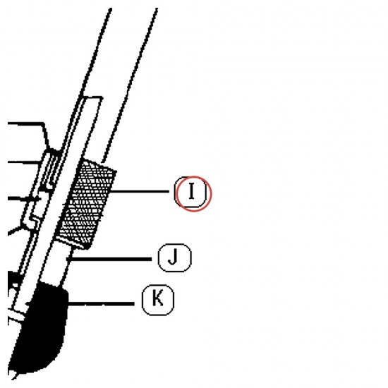 Écrou de fixation de pied de grosse caisse - YD9000 - YAMAHA U0150450