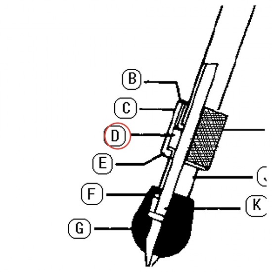 Écrou de fixation de pied de grosse caisse - YD9000 - YAMAHA U0158030