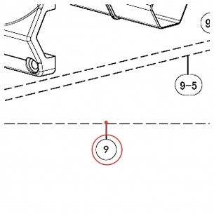 T-Clamp Assembly for Rack HXR - YAMAHA U0162700