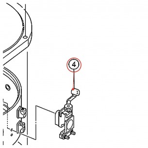 Déclencheur de timbre MSD14AF / WSD13AJ - YAMAHA U0200960