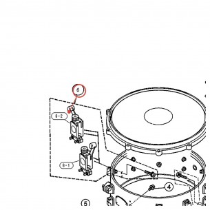 Déclencheur de timbre complet (DGP) MSD13DW / MSD14DW / SD355DW / SD365DW - YAMAHA U0201020