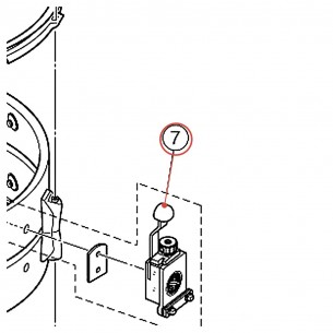 Déclencheur de timbre complet (H) NC SD255ANC - YAMAHA U0201300