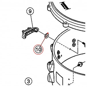 Strainer Plate 17 - YAMAHA U0207660