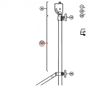 Pipe Assembly - Silencer SL10J - YAMAHA U0300110