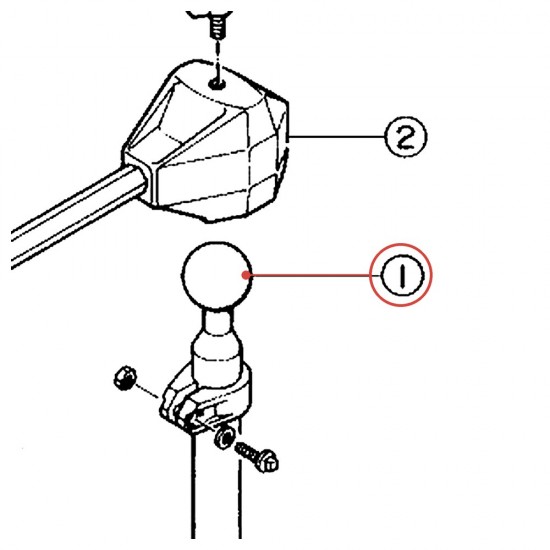 Tom Holder Ball (N-2) - CL810 - YAMAHA U0413023