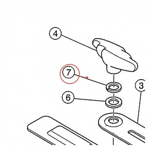Spring Washer 8 - QD-812B / MTH-821 - YAMAHA U0525750
