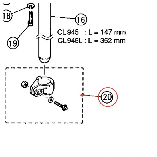 Bague mémoire complète 22,2 (CHN) - YAMAHA U0600181