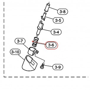 Ressort de pointe antidérapante pour pédale charleston HS1200 - YAMAHA U0604040
