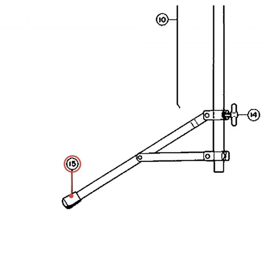 Rubber Tip - Silencer SL10J - YAMAHA U0608050