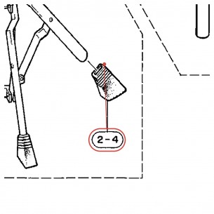 Rubber Tip (8) - CS720 / CS722 / DS720 - YAMAHA U0608080