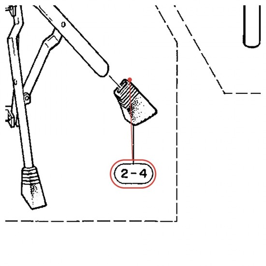 Rubber Tip (8) - CS720 / CS722 / DS720 - YAMAHA U0608080