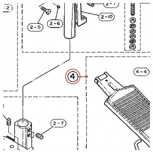 Complete Footboard for Foot Pedal FP-910 - YAMAHA U0620050