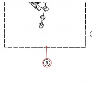 Chaîne 25 complète pour pédale FP-630 / FP735A - YAMAHA U0620661