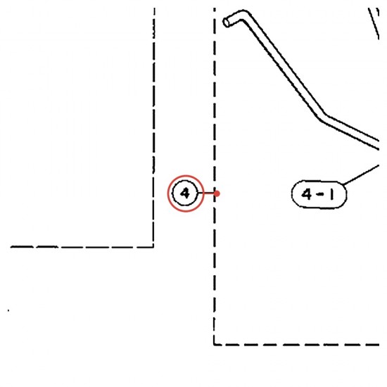 Semelle complète (D) v2 pour pédale FP735A - YAMAHA U0620850